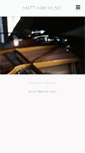 Mobile Screenshot of mattkirkmusic.com